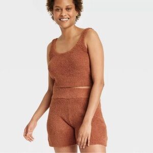 Lounge set pumpkin color size XS